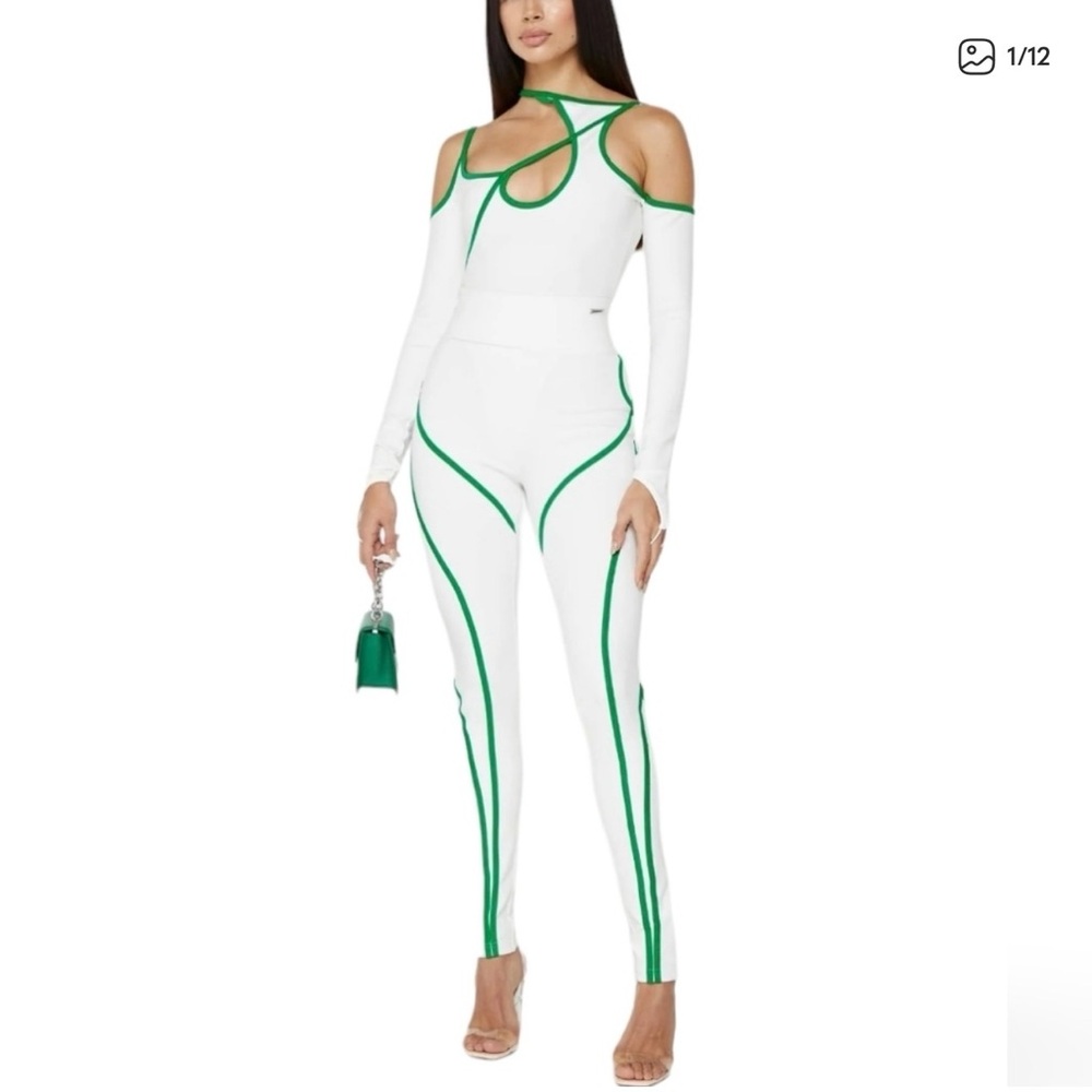 Maniere De Voir White Leggings